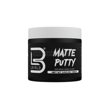 LEVEl 3 MATTE PUTTY - ПАСТА С МАТИРАЩ ЕФЕКТ И СРЕДНА ФИКСАЦИЯ, 100g/150g