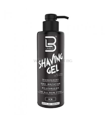 LEVEL 3 ICE - ГЕЛ ЗА БРЪСНЕНЕ 100ml/500ml/1000ml