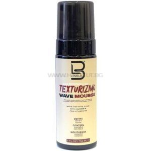 LEVEL 3 TEXTURIZING WAVE MOUSSE - БЪРЗОСЪХНЕЩА ПЯНА ЗА ТЕКСТУРА, ЗА ЧУПЛИВА И КЪДРАВА КОСА, 150ml