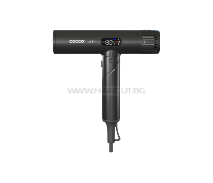 COCCO AIR BLACK - ПРОФЕСИОНАЛЕН СГЪВАЕМ УЛТРАЛЕК СЕШОАР С БЕЗЧЕТКОВ МОТОР, ЧЕРЕН