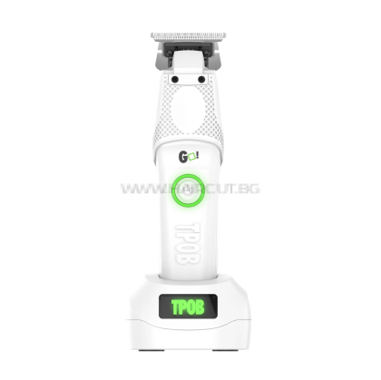 TPOB GO! TRIMMER WHITEOUT - ПРОФЕСИОНАЛЕН КОНТУРЕН ТРИМЕР ЗА ПОДСТРИГВАНЕ, БЯЛ