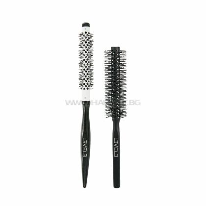L3VEL3 2PC ROUND BRUSH SET - КОМПЛЕКТ 2 БРОЯ ПРОФЕСИОНАЛНИ ТЪНКИ ЧЕТКИ ЗА ИЗСУШАВАНЕ