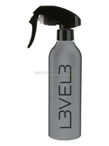 L3VEL3 RUBBERIZED SPRAY BOTTLE - ГУМИРАН ПУЛВЕРИЗАТОР ЗА ВОДА, С ЛОГО