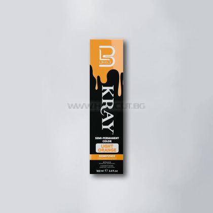 L3VEL3 KRAY SEMI-PERMANENT COLOR - ПОДХРАНВАЩА ПОЛУПЕРМАНЕНТНА БОЯ ЗА КОСА С UV ЗАЩИТА, 100ML