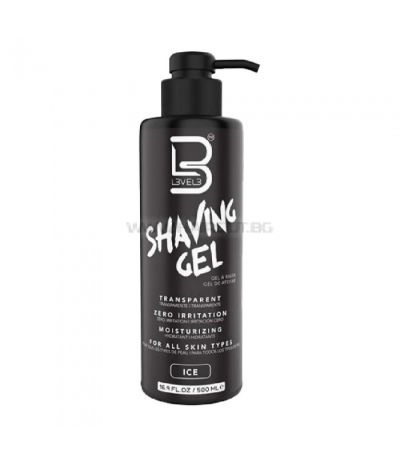 LEVEL 3 ICE - ГЕЛ ЗА БРЪСНЕНЕ 100ml/500ml/1000ml