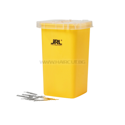 JRL WASTE BLADE CONTAINER -  КОНТЕЙНЕР ЗА УПОТРЕБЯВАНИ БРЪСНАРСКИ НОЖЧЕТА