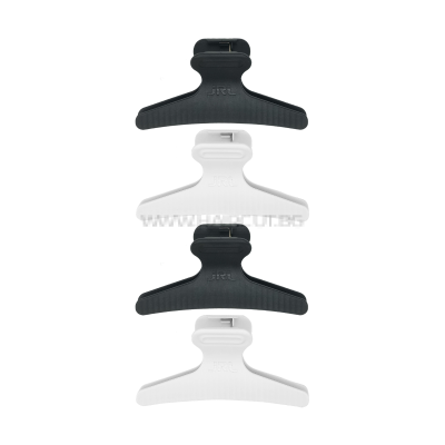 JRL 4-JAW HAIR CLIP - ШИРОКА ШНОЛА ЗА КОСА, 4 БРОЯ