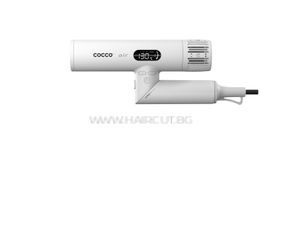 COCCO AIR WHITE - ПРОФЕСИОНАЛЕН СГЪВАЕМ УЛТРАЛЕК СЕШОАР С БЕЗЧЕТКОВ МОТОР И ДИФУЗЕР, БЯЛ