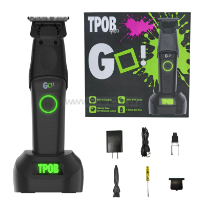 TPOB GO! TRIMMER BLACKOUT - ПРОФЕСИОНАЛЕН КОНТУРЕН ТРИМЕР ЗА ПОДСТРИГВАНЕ, ЧЕРЕН