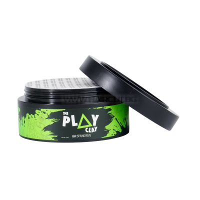 TPOB PLAY CLAY - ТЕКСТУРИРАЩА ПАСТА ЗА КОСА С МАТИРАЩ ЕФЕКТ И СИЛНА ФИКСАЦИЯ, 80g