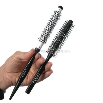 L3VEL3 2PC ROUND BRUSH SET - КОМПЛЕКТ 2 БРОЯ ПРОФЕСИОНАЛНИ ТЪНКИ ЧЕТКИ ЗА ИЗСУШАВАНЕ