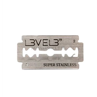 L3VEL3 DOUBLE EDGE RAZOR BLADES -  УНИВЕРСАЛНИ ДВУСТРАННИ НОЖЧЕТА ЗА БРЪСНАЧ, 100 БРОЯ