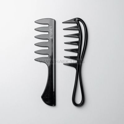 L3VEL3 2PC STYLING COMB SET - КОМПЛЕКТ 2 БРОЯ ПРОФЕСИОНАЛНИ ГРЕБЕНИ С ЕДРИ ЗЪБИ, ЗА РАЗРЕСВАНЕ И ОФОРМЯНЕ